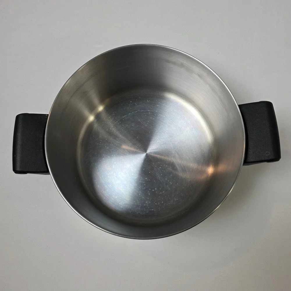 Farberware 6QT‎ Stainless Steel Stockpot Impact Bonded QQQ21T Silver Heavy Duty